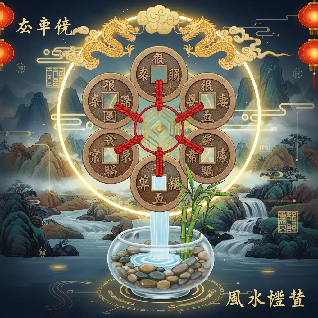 風水擺設 - 六帝錢