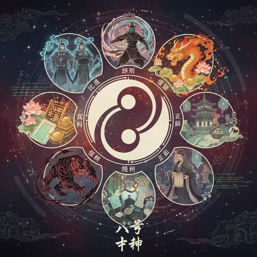八字 - 十神