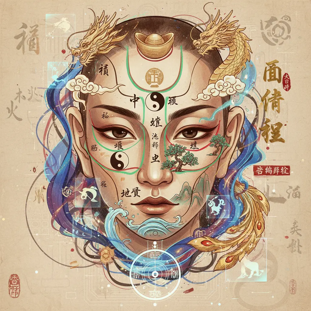 命理吉凶 - 面相學
