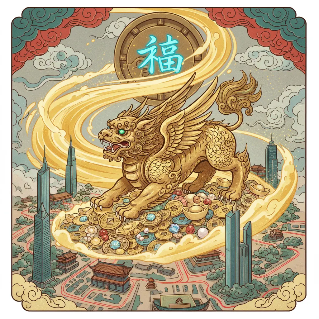聚財 - 貔貅