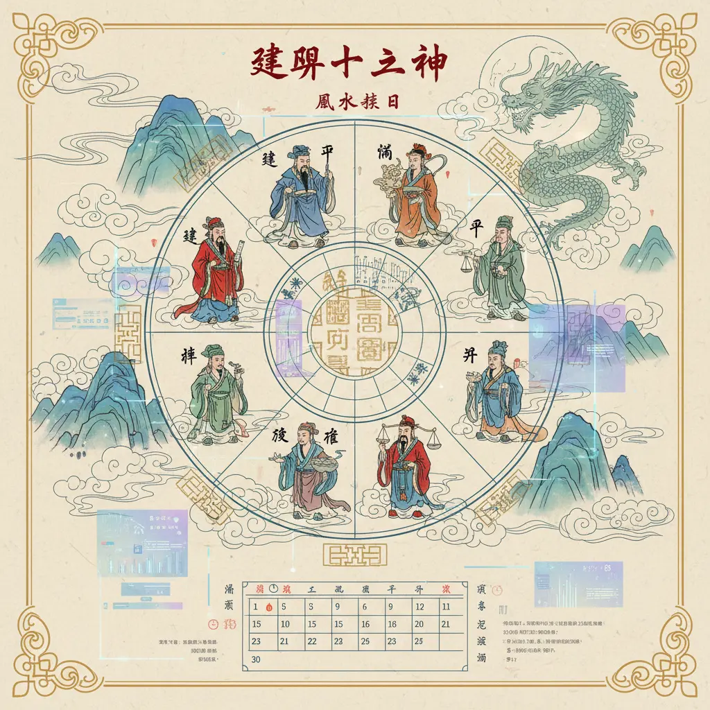 風水擇日 - 建除十二神