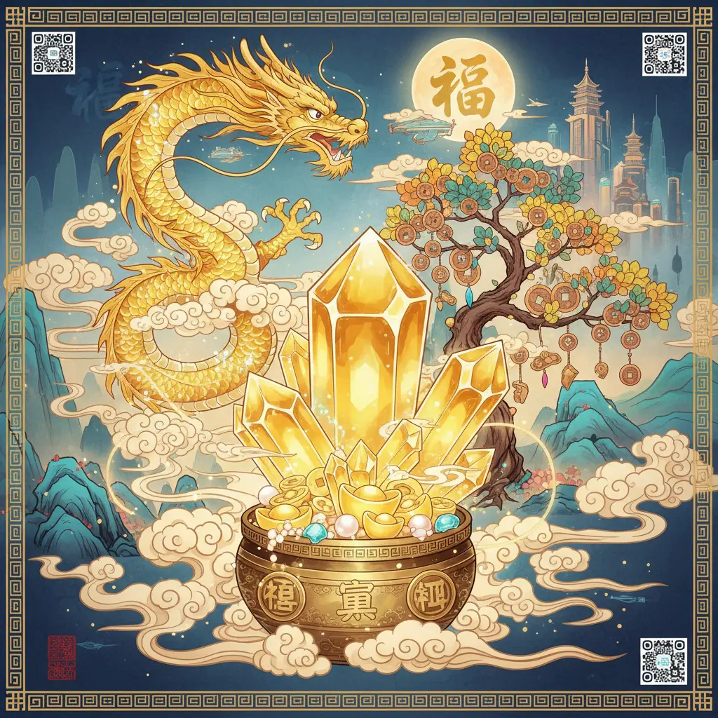 旺財 - 黃水晶
