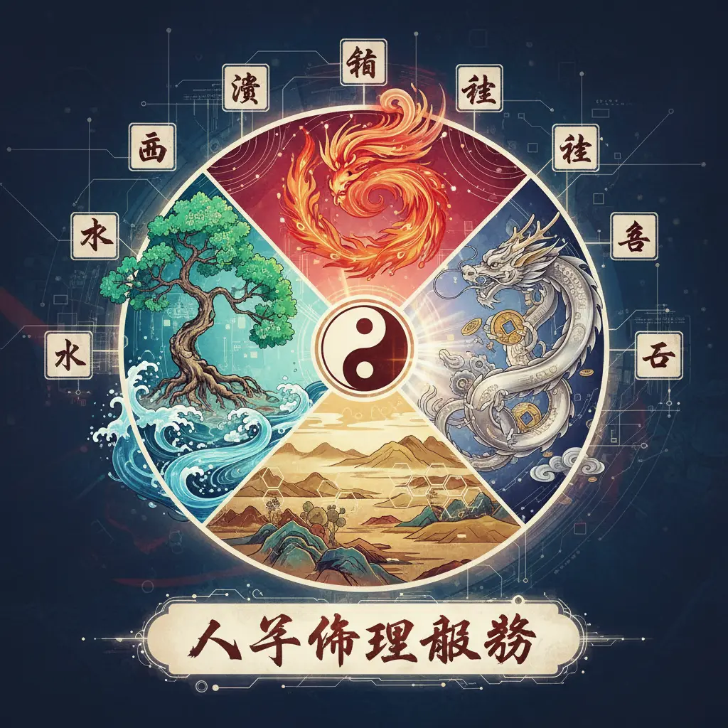 八字命理服務 - 五行