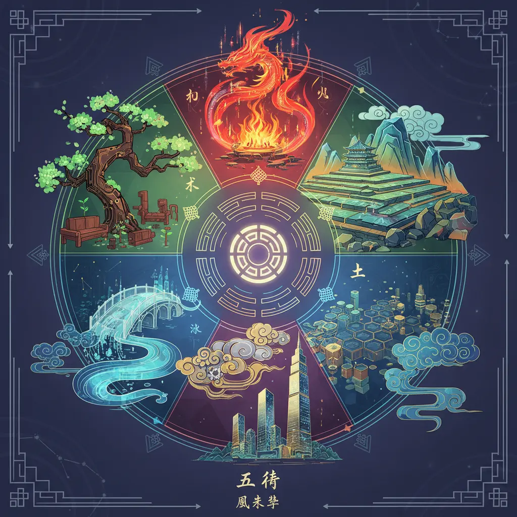 風水學 - 五行