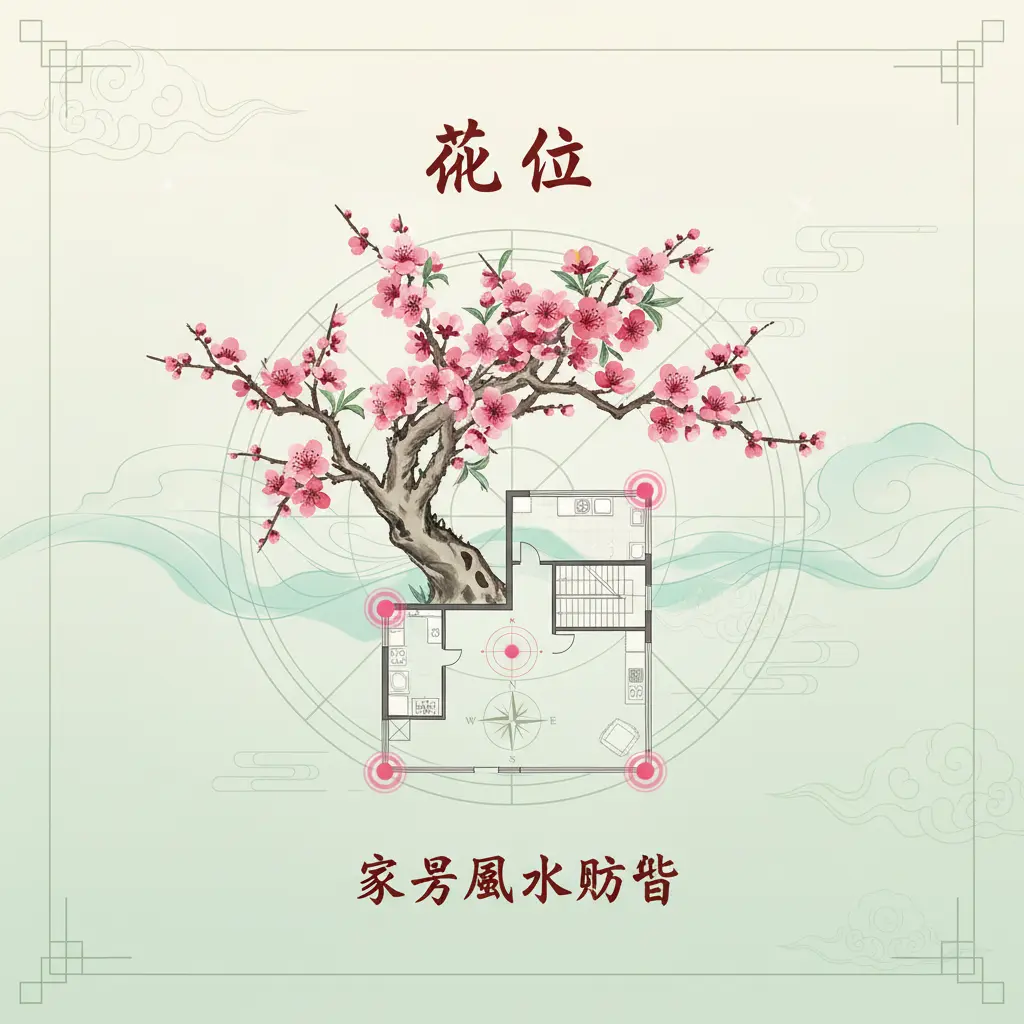 家居風水佈局 - 桃花位