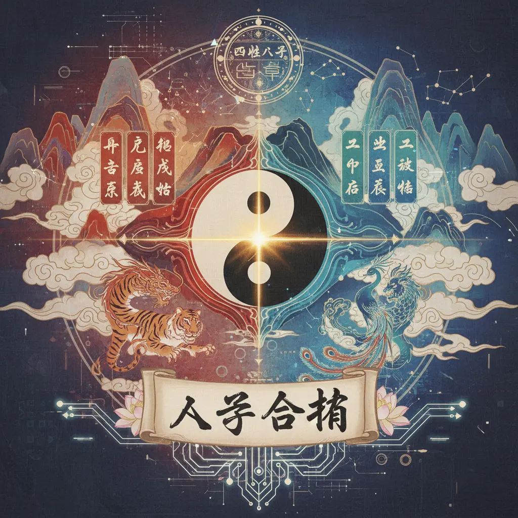 八字合婚 - 四柱八字