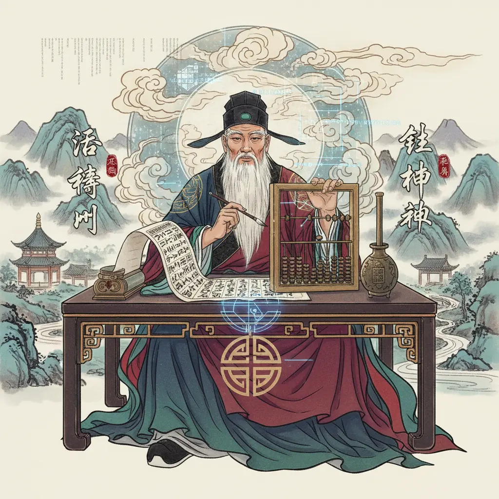 鐵板神數 - 江靜川