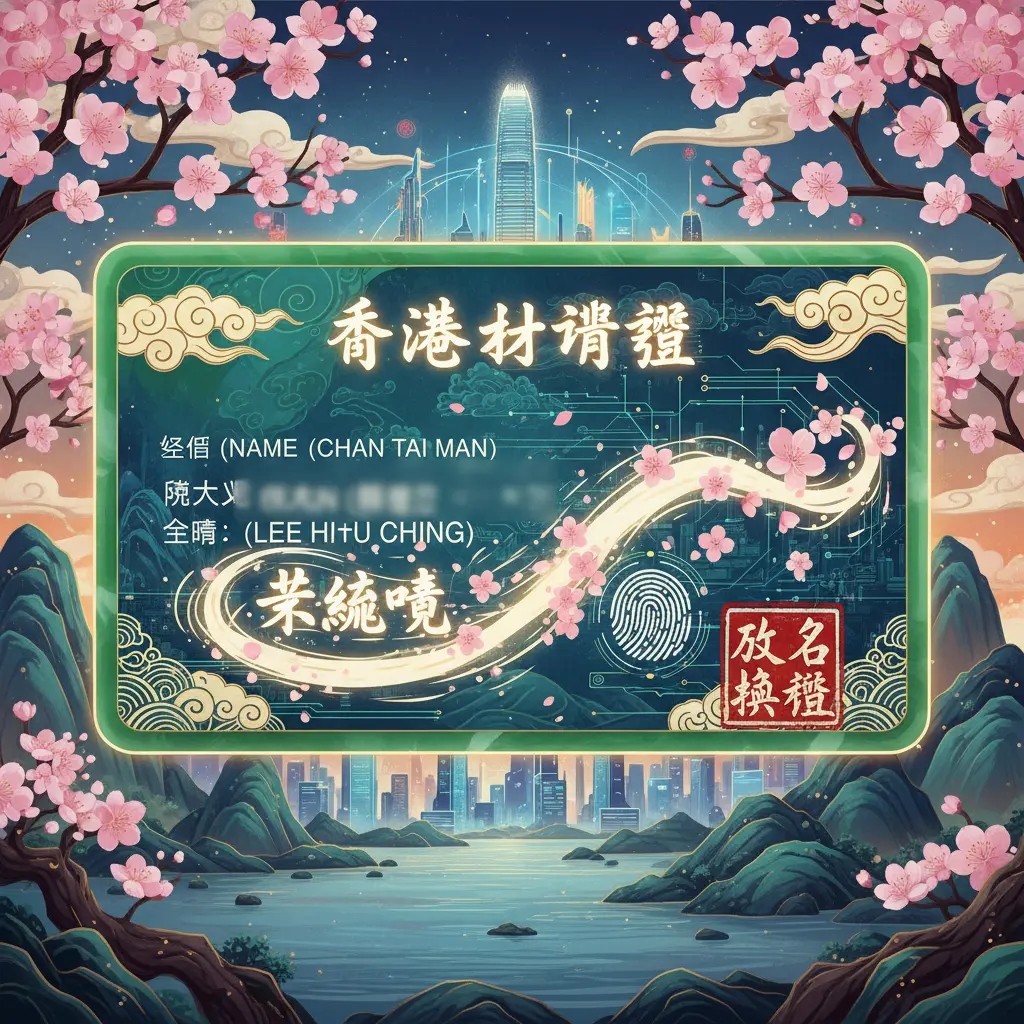 改名 - 香港身份證