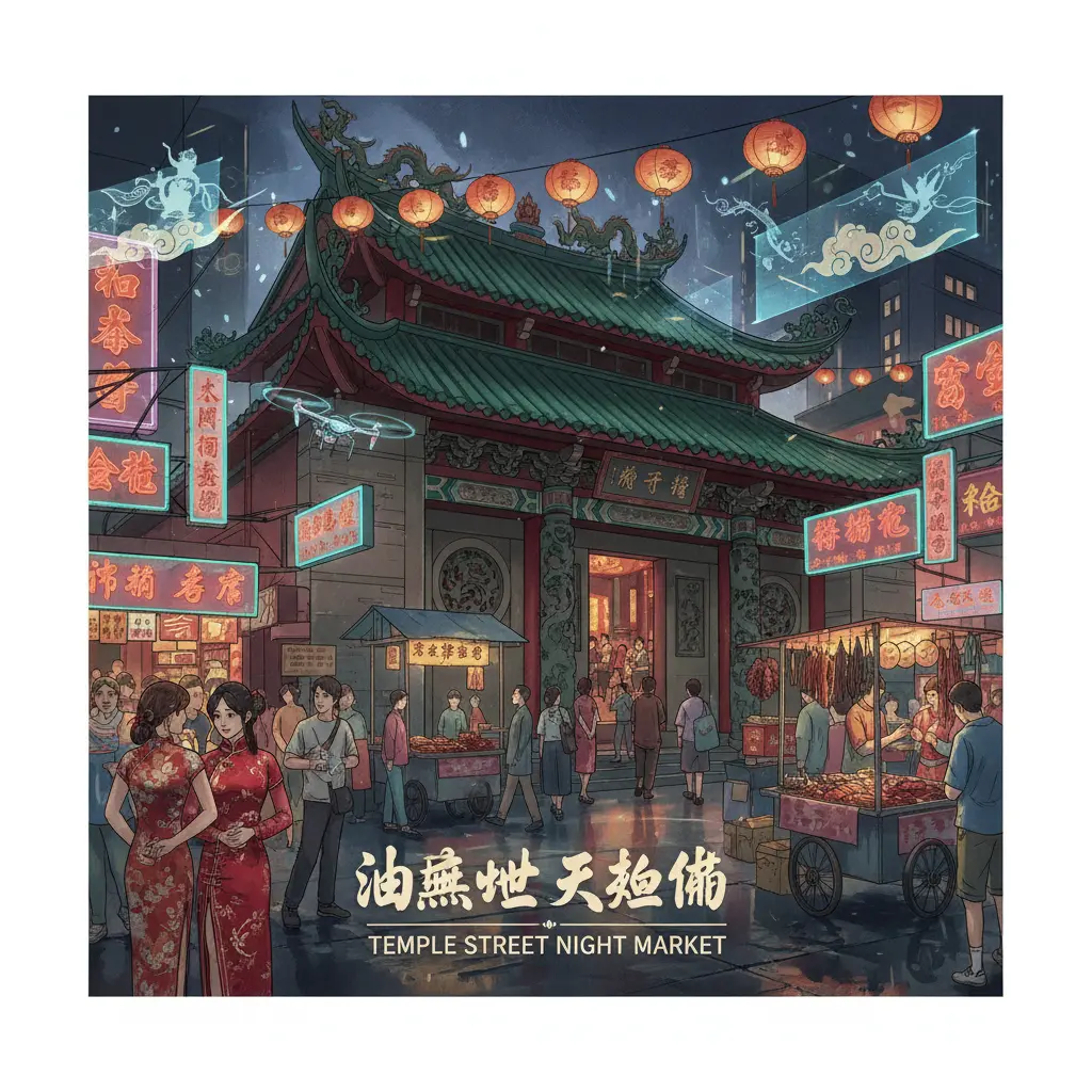廟街 - 油麻地天后廟