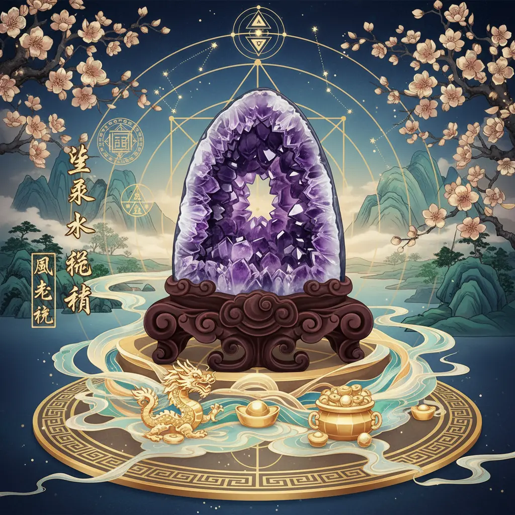 風水擺設 - 紫水晶