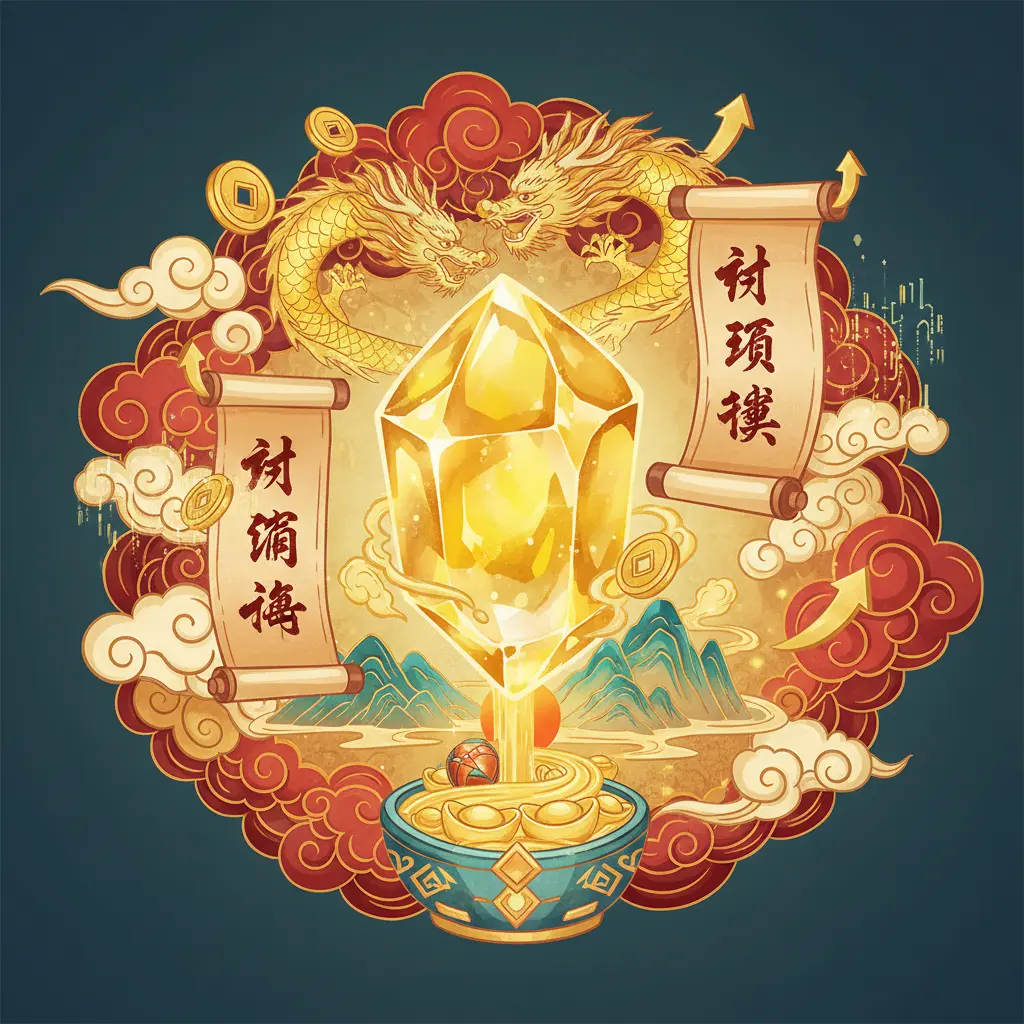 財運提升 - 黃水晶