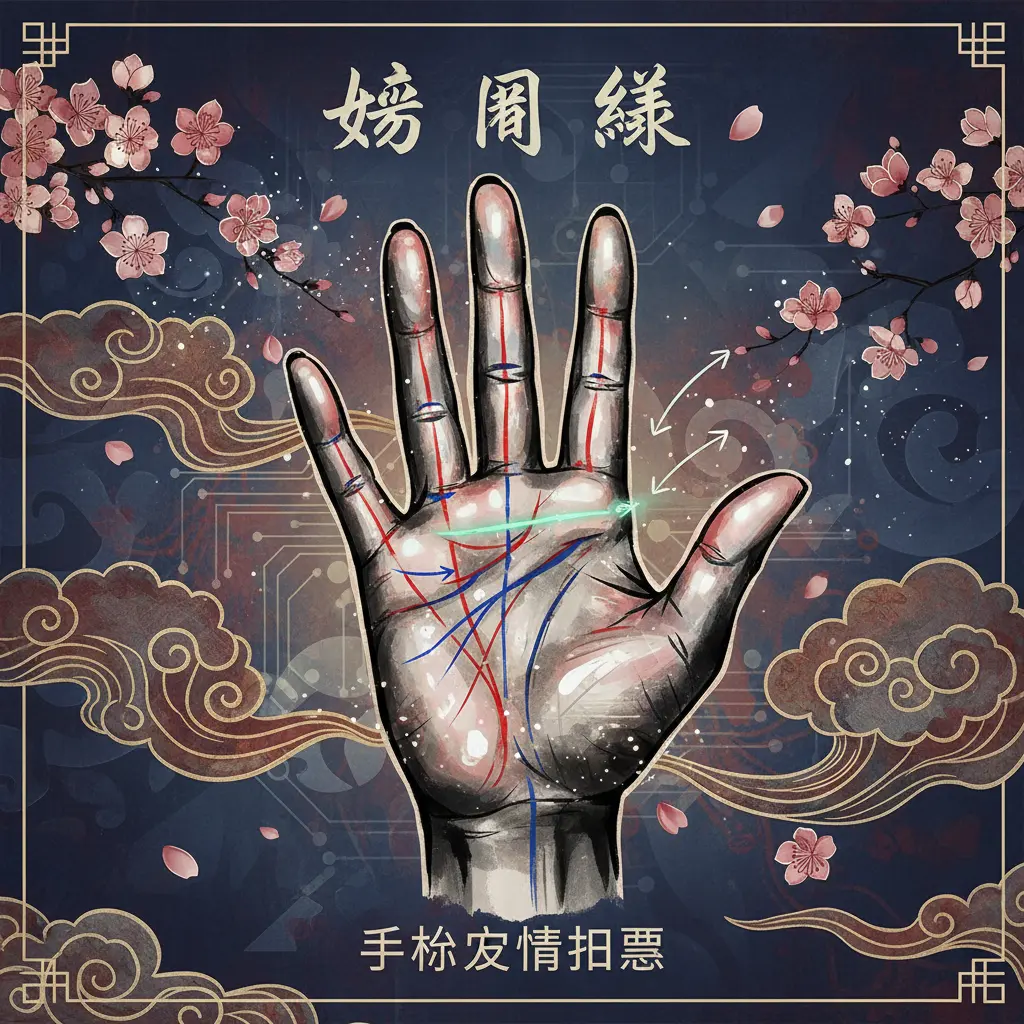 手相 - 婚姻線