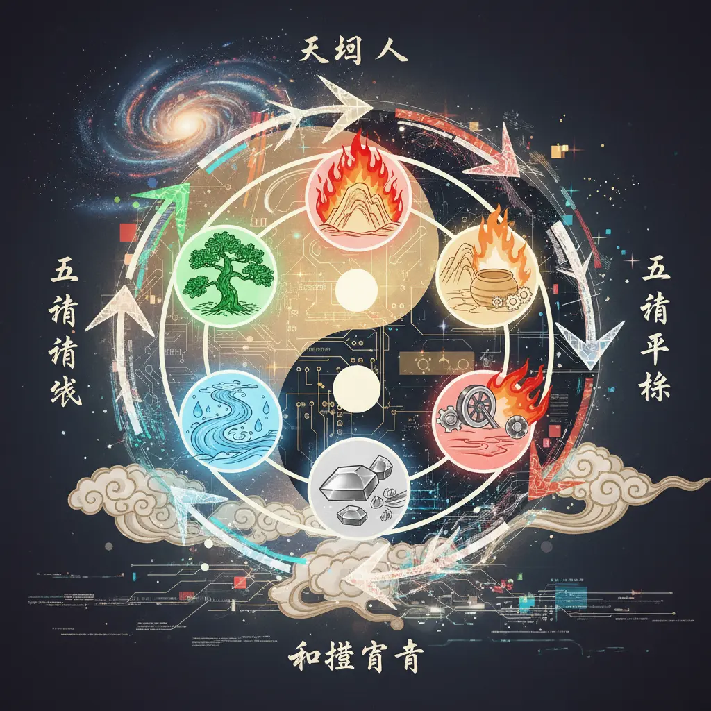 五行平衡 - 五行生剋
