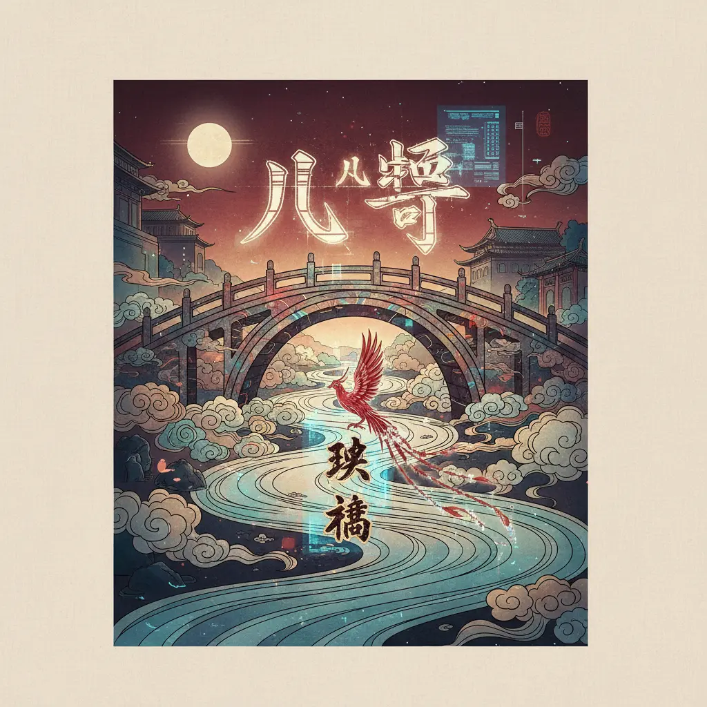 朱鵲橋 - 八字