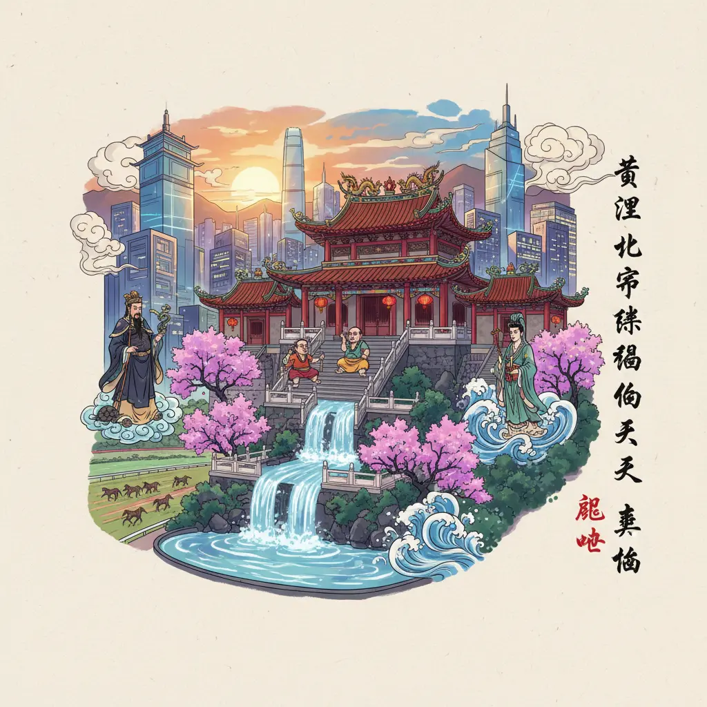 跑馬地廟 - 黃泥涌北帝譚公廟及天后廟