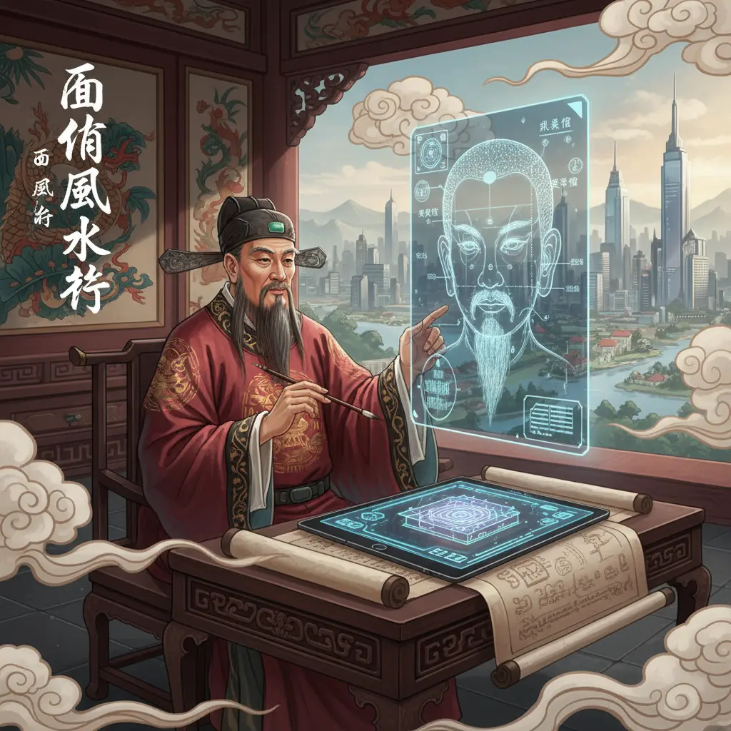 風水師傅 - 面相