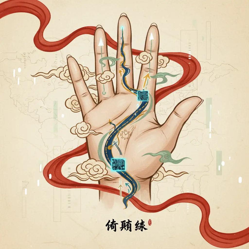 手相 - 命運線