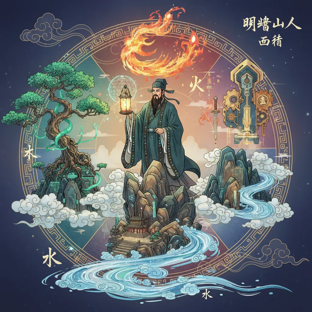 明燈山人 - 五行