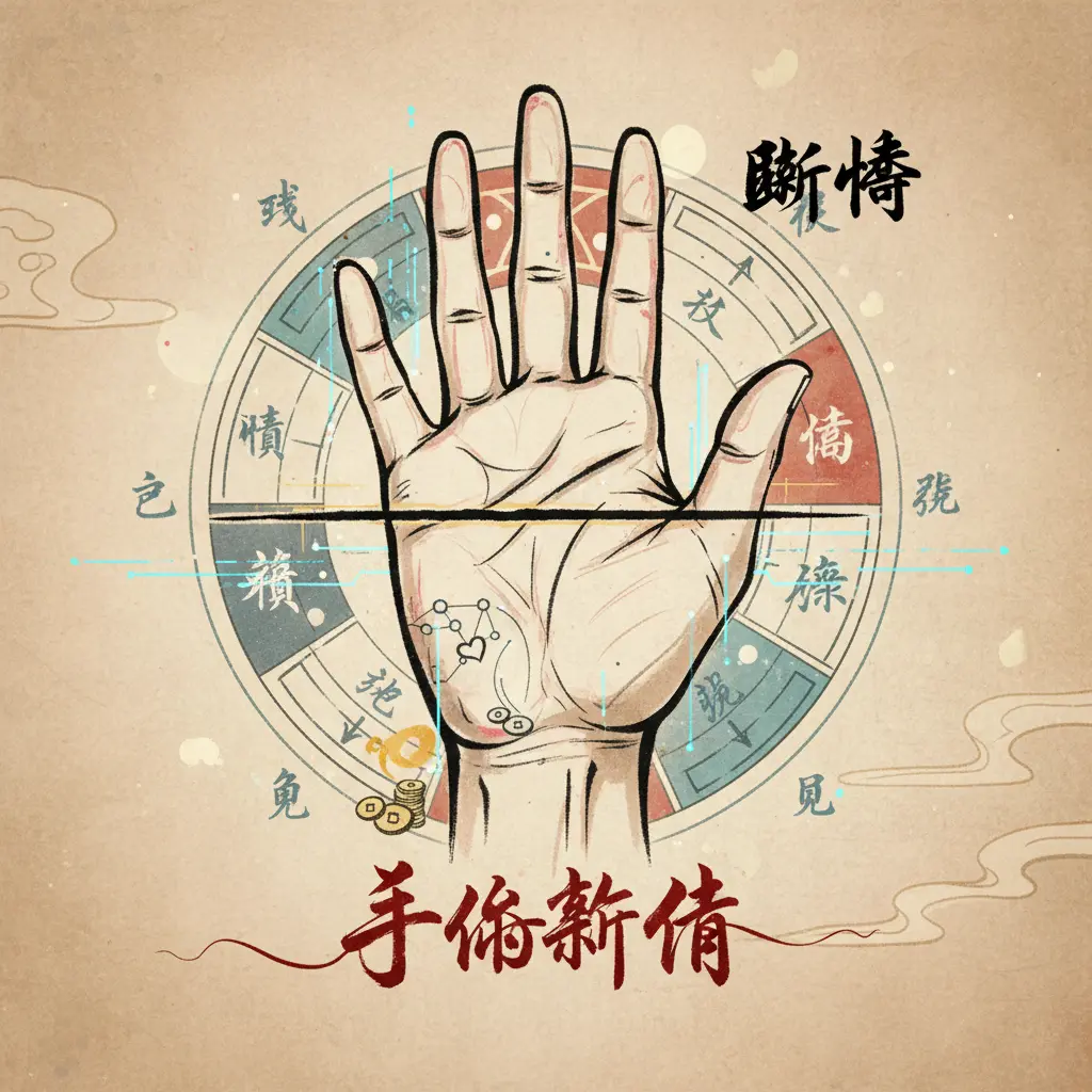 手相算命 - 斷掌