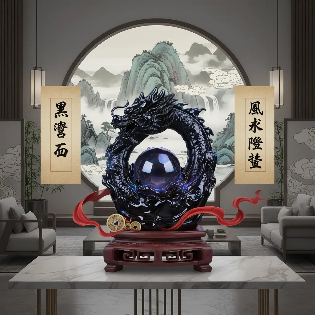 風水擺設 - 黑曜石