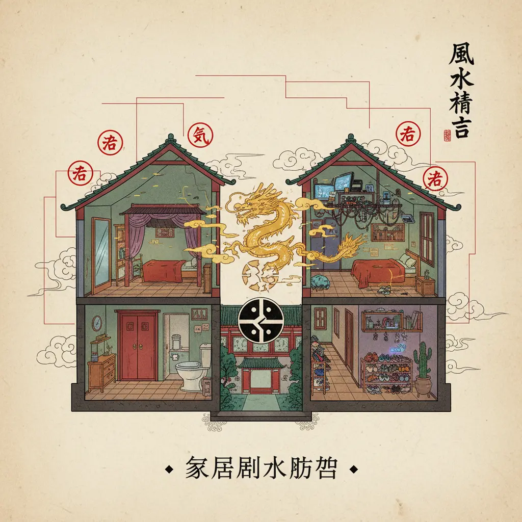 家居風水佈局 - 風水禁忌