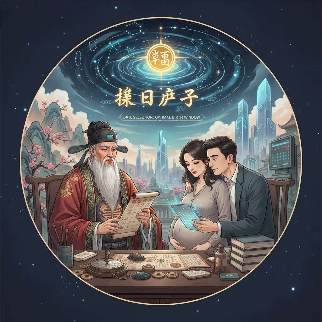 擇日產子 - 算命師