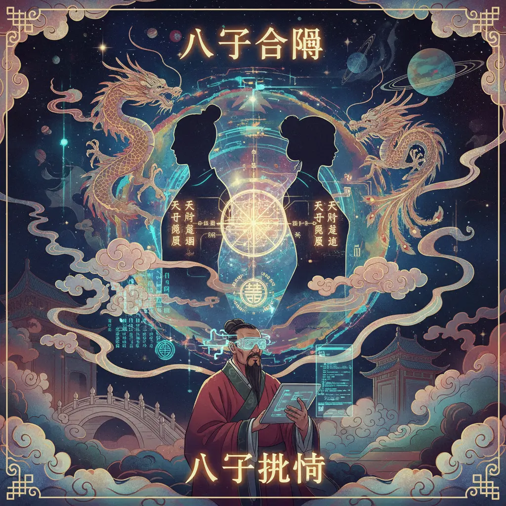 八字批命 - 八字合盤