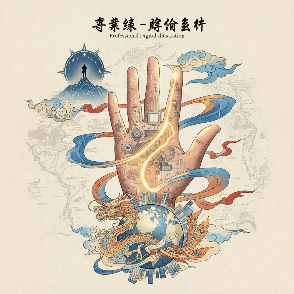 掌相 - 事業線