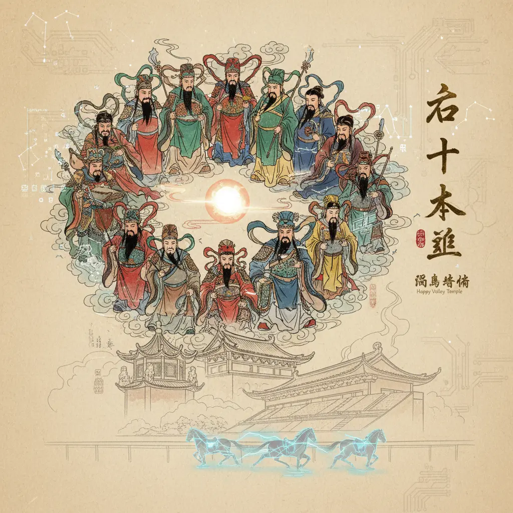 跑馬地廟 - 六十太歲