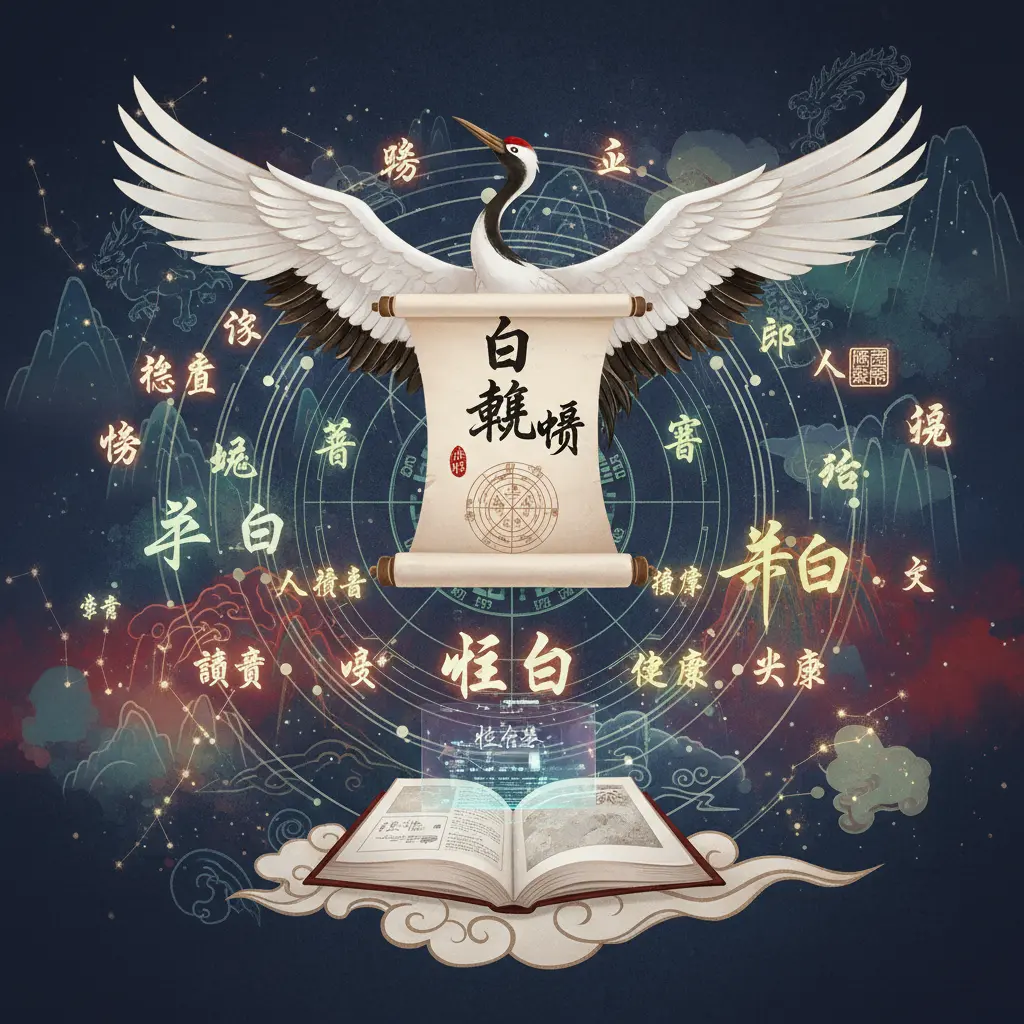 白鶴鳴 - 姓名學