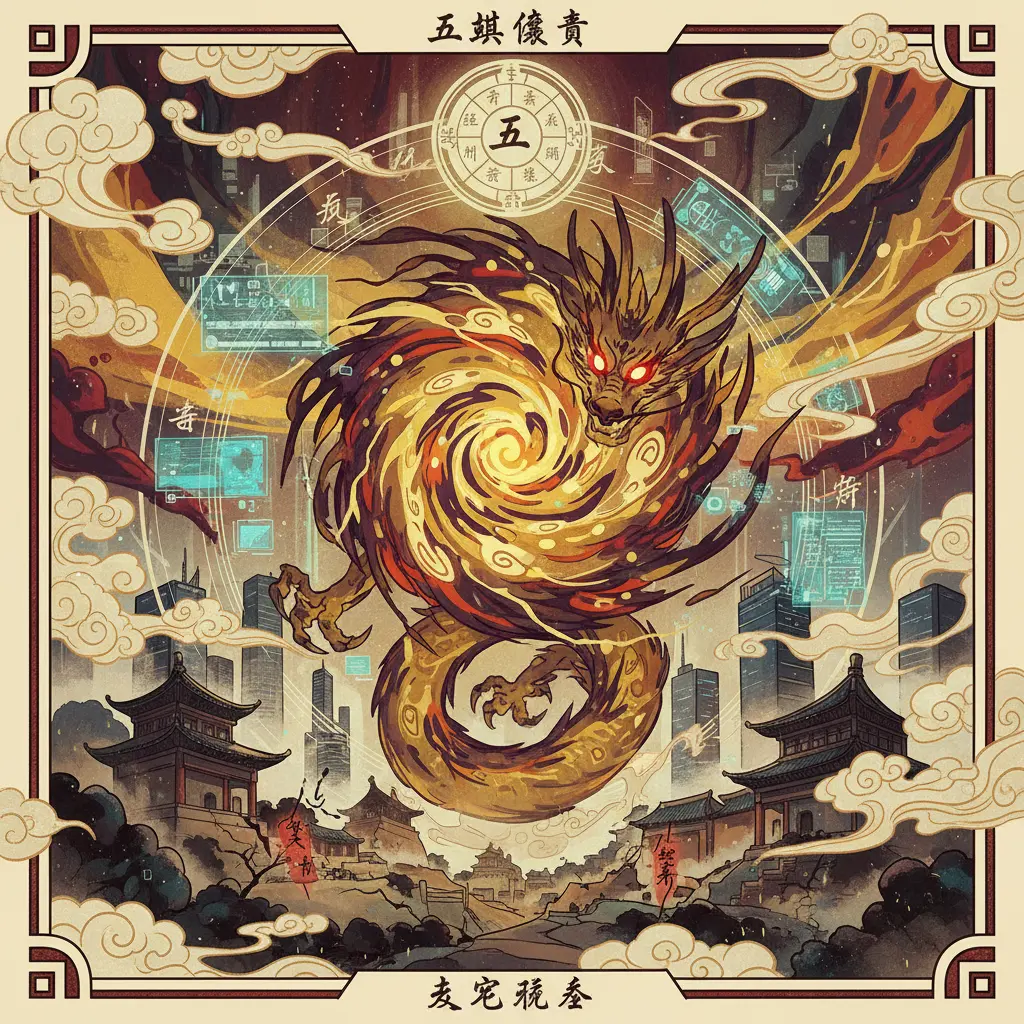 玄空飛星風水 - 五黃星