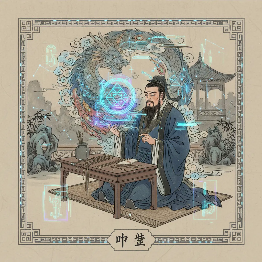 占卜 - 卜筮