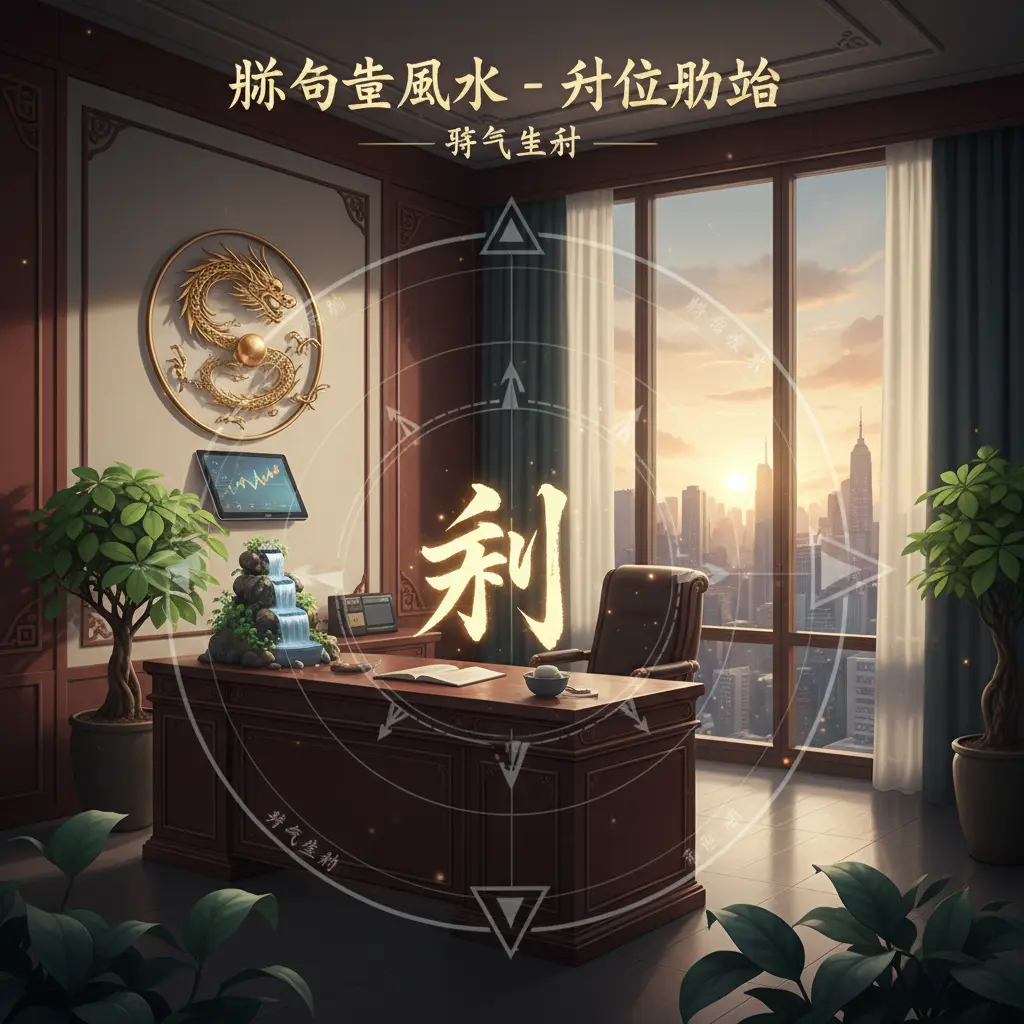 辦公室風水 - 財位