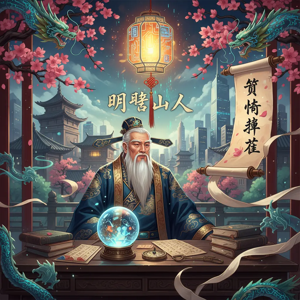 算命師傅推薦 - 明燈山人