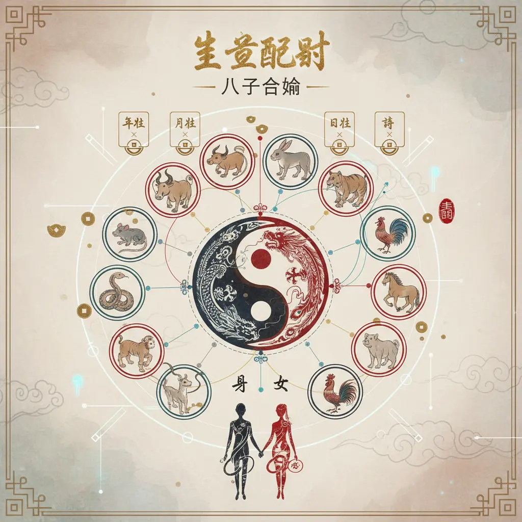 八字合婚 - 生肖配對
