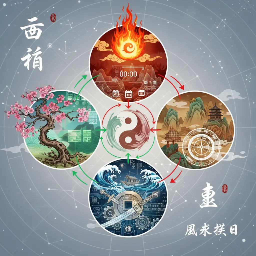 風水擇日 - 五行