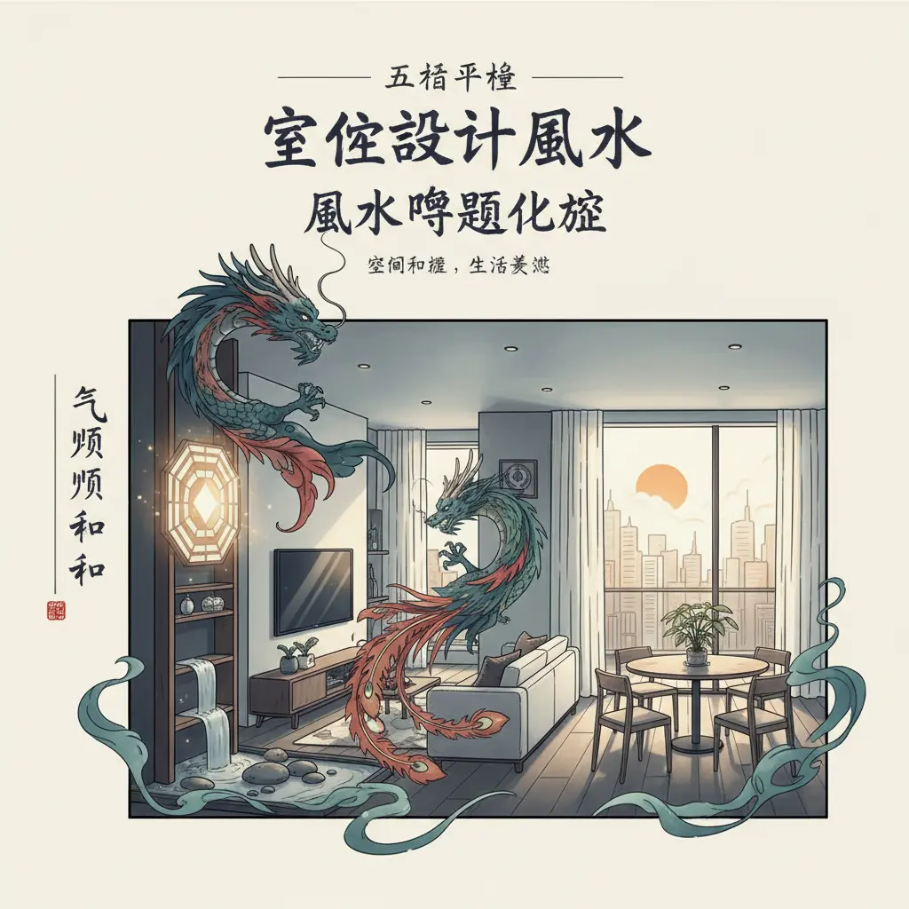 風水問題化解 - 室內設計風水