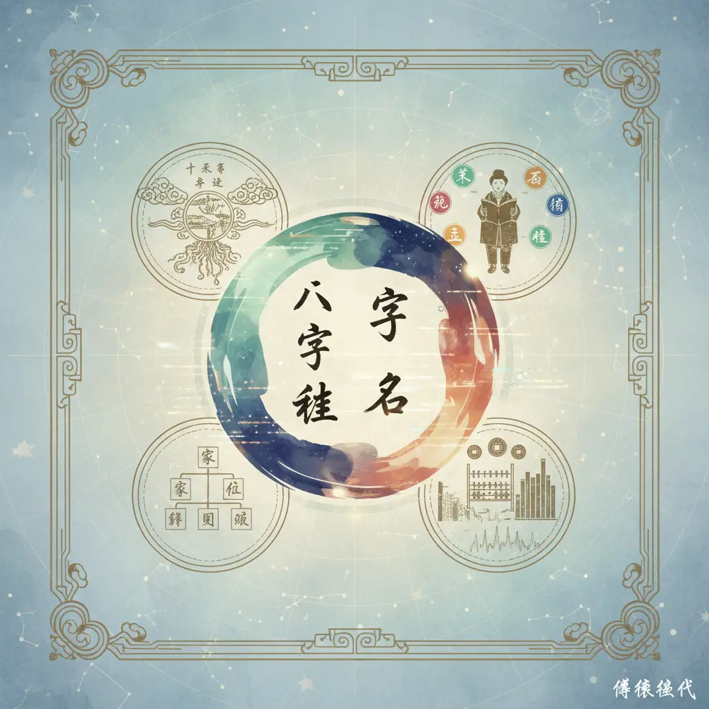 姓名學 - 八字