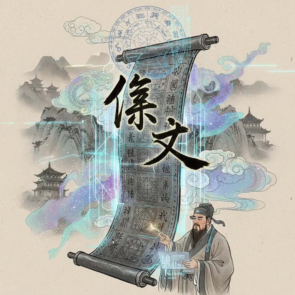 鐵板神數 - 條文