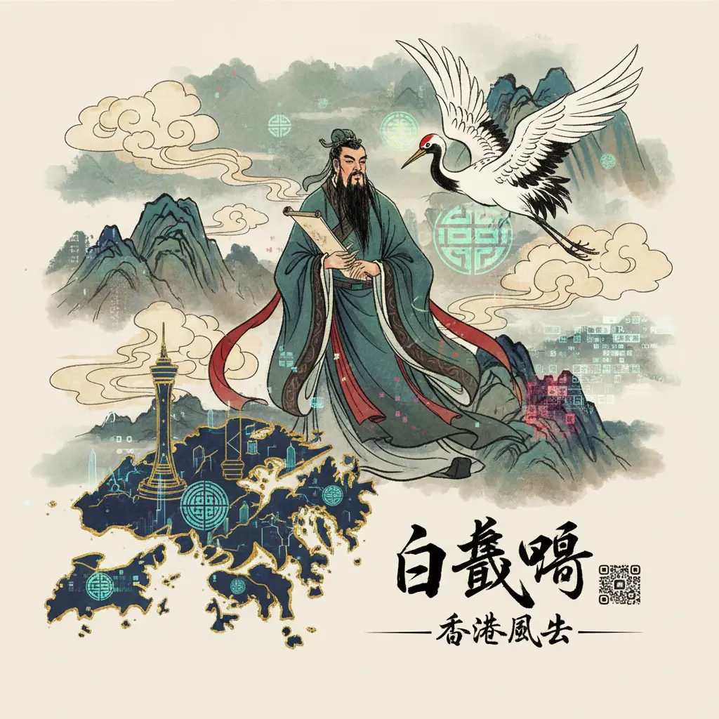 香港風水 - 白鶴鳴
