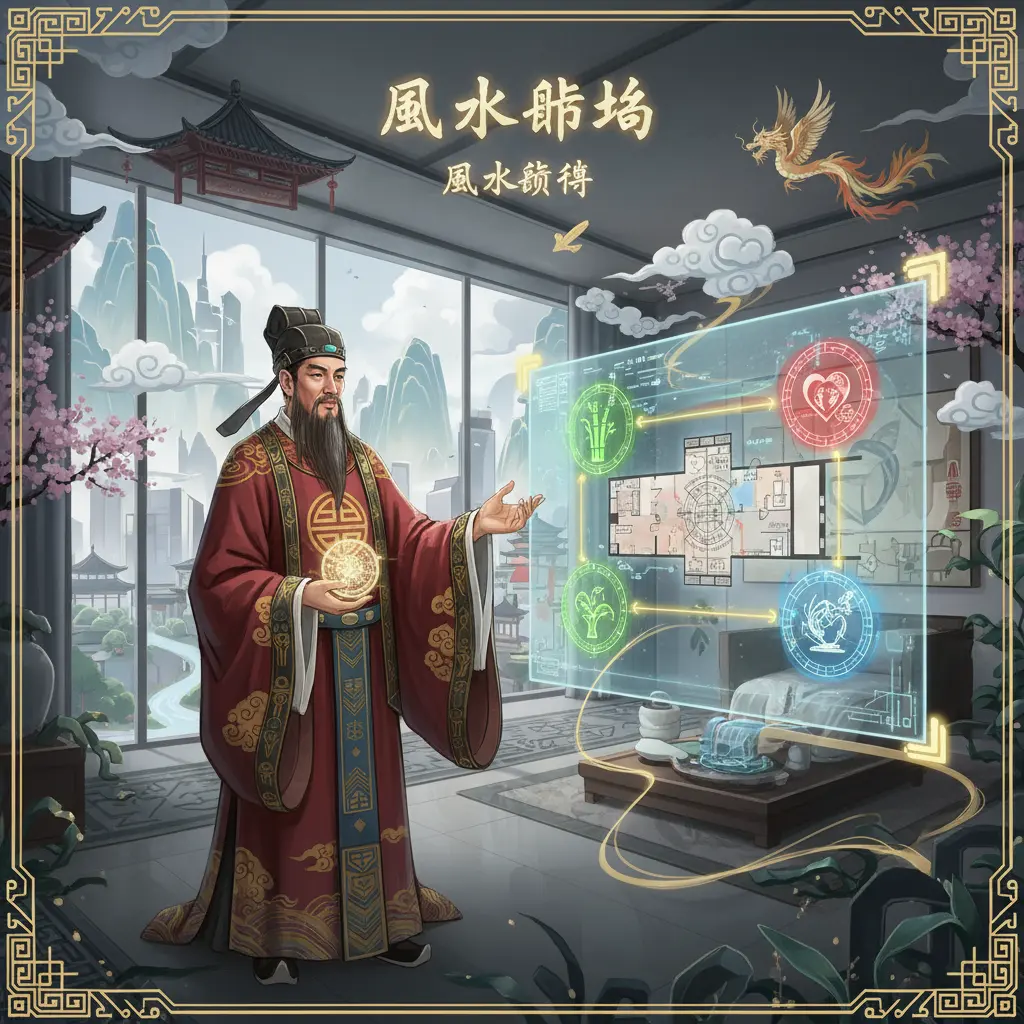 風水師傅 - 風水佈局