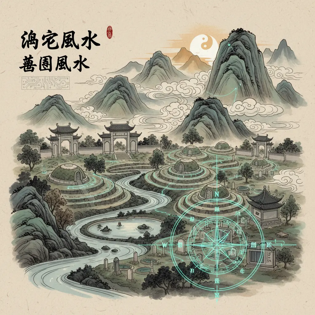 陰宅風水 - 墓園風水