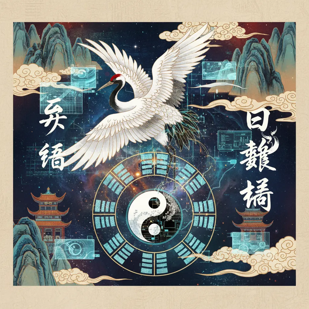 白鶴鳴 - 易經